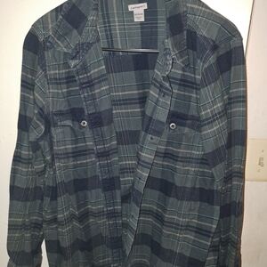 Carhartt Men's Green Plaid Jacket